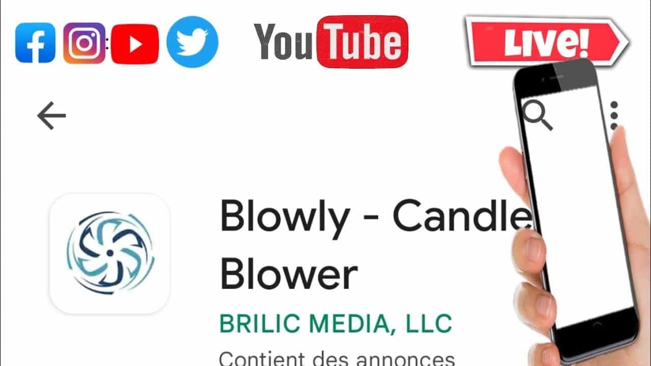 تطبيق Blowly