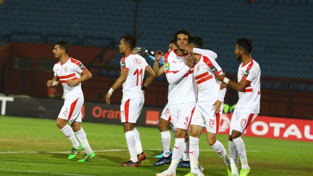 مباراة الزمالك والبنك الأهلي الدوري المصري