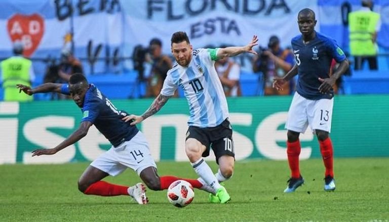 البث المباشر لمباراة الأرجنتين وفرنسا